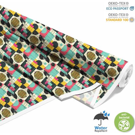 OUTDOOR DEKOSTOFFE OXFORD - Motiv Geometrisch I DX3373 (1/5)