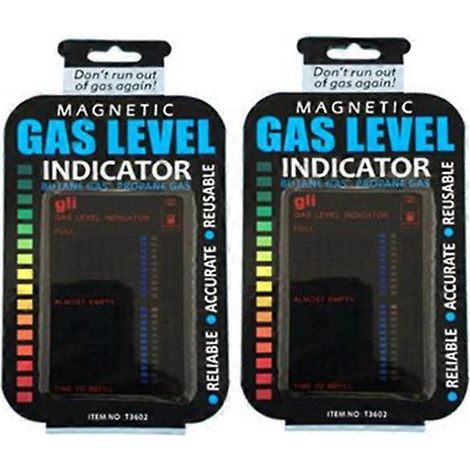 Compatible avec 2 indicateurs pratiques de niveau de carburant propane pour réservoirs, des manomètres magnétiques et des appareils de mesure de température pour bouteilles de gaz de camping-car. (1/5)