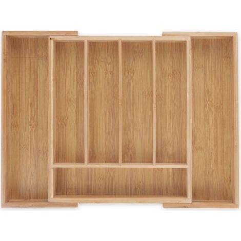 Besteckkasten bambus ausziehbar 883098