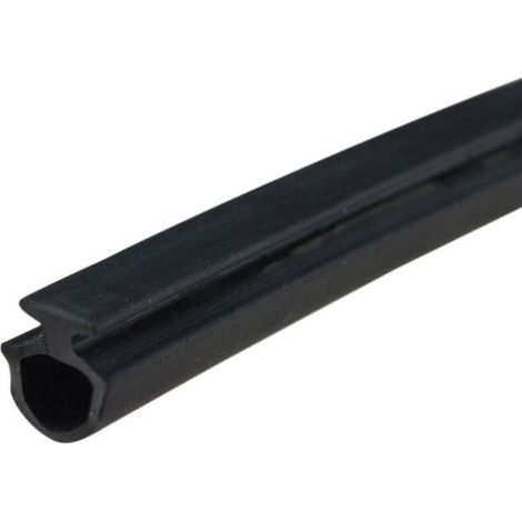 Bande d'étanchéité autocollante en caoutchouc noir 6mm, 10m étanchéité porte et fenêtre/anti-collision/isolation phonique/étanche/anti-poussière une pièce (1/4)