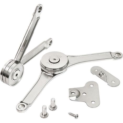 EASYCOMFORT Standard Forte Ferrures pour Relevants et Abattants Couvercles Stay Lift Systèmes Réservoir de Force Pour Système a Porte Relevable Charnière pour Armoire Meuble Lot de 2 LO-Ron (1/5)