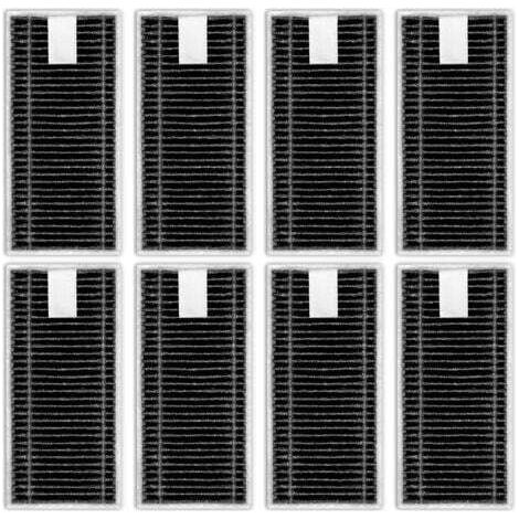 (8 Pièces) HEPA Filtres Compatible avec ECOVACS DEEBOT X9 Pro Omni/ T80 Omni/ X8 Pro Omni/ X8 Omni Robot Aspirateur Filtres, Pièces de Rechange Accessoires HEPA Filtres (1/4)