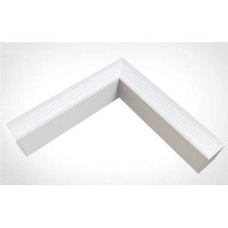 Connecteur 8W pour Luminaire Suspendu Interconnectable en L BLANC - SILAMP (1/2)