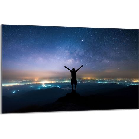 Glasschutzplatte für den Herd 80x52 Sterne (1/5)