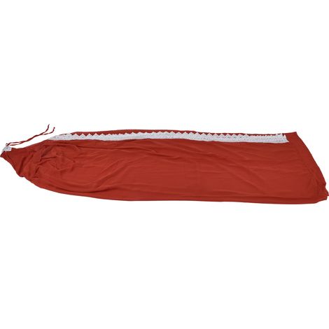 Moustiquaire à baldaquin pour lit d'enfant, protection anti-moustiques douce et respirante, modèle dôme rouge pour bébé (1/5)