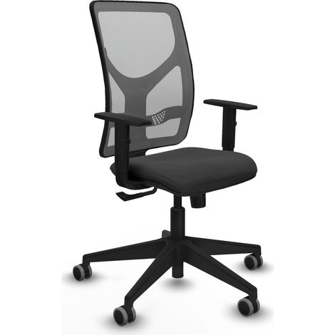 Chaise de bureau piqueras y crespo Motilla noir 120 kg accoudoirs (1/2)