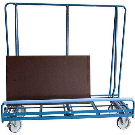 Carrello porta pannelli di grandi dimensioni - Cap. 600 kg - 1 lato - Dim. 1430x450 mm - 800007297
