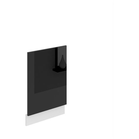 BELINI Habillage de Porte Lave Vaisselle PO45 Meuble Lave Vaisselle sans Plan de Travail I Accessoire pour Lave-Vaisselle Cuisine - Teille: 1,6 x 45 x 57 cm I Couleur: Noir très Brillant (1/4)