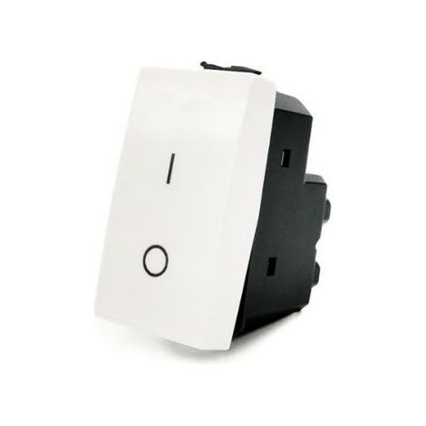 Mapam JOY Interruttore bipolare 16A - 250V T3 compatibile con serie Matix bianco - 502B