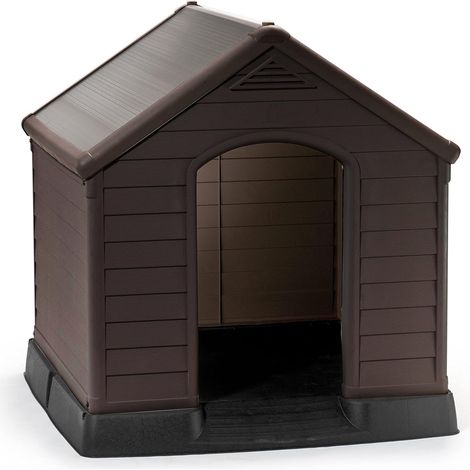 KETER HUNDEHÜTTE AUS HARZ BRAUN