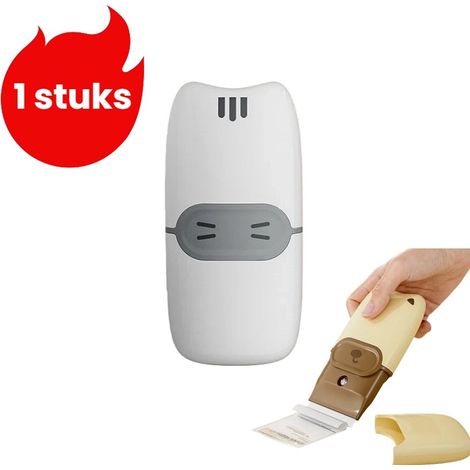 Spatule de cuisine multifonction portable pour nettoyage et élimination des taches et résidus de colle couleur blanche 1 pièce (1/5)