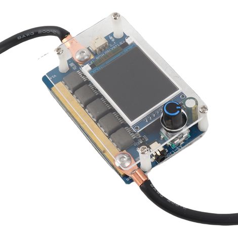 Carte de commande pour soudeuse par points numérique portable, écran couleur, 7-14V, intensité réglable, pour batteries lithium 18650 DIY (1/5)