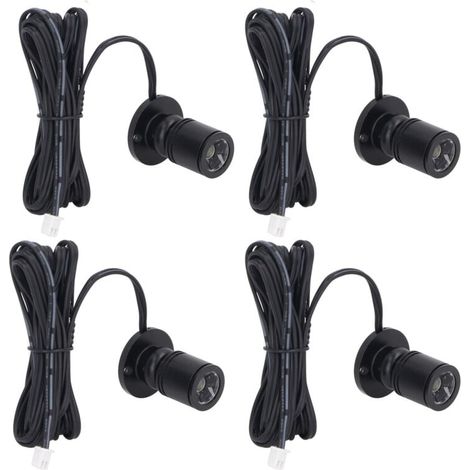 Acouto Projecteurs d'affichage LED 5V, Mini Projecteurs USB à intensité Variable pour Vitrine de Bijoux, Entrée de Poche (lumière blanche 11) (1/4)