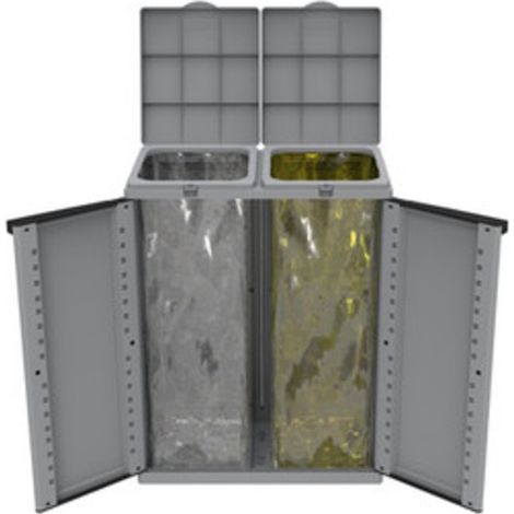 PATTUMIERA ECOLINE2 TERRY 2 ANTE  68X39XH89 CM- TERRY- 1,0 pz