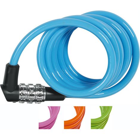 Candado de cable Combi Color 1,50 m x 7 mm - Abus