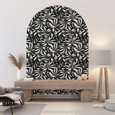 Stickers Arche - Motif botanique - 90 x 150 cm - Adhésif + Protection BRILLANTE (1/5)
