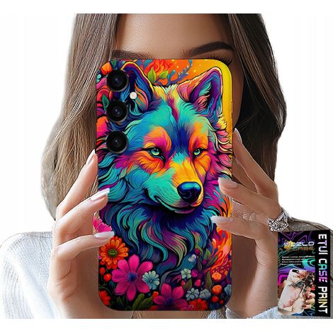 Custodia per Samsung Galaxy A25 5G - motivi colorati, custodia Wolf Pack Swora (1/5)