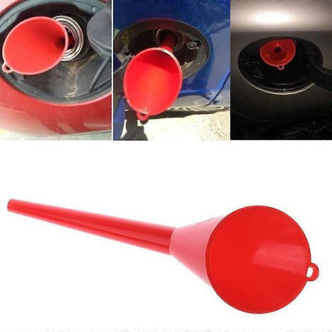 Entonnoir de remplissage de carburant pour voiture, additif pour huile moteur essence, entonnoir pour moto et machine agricole (1/4)