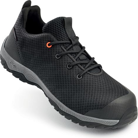 Chaussures de sécurité MS 10 LOW, S1P A SRC, T43 Unisexe, Noir, antistatiques ( Prix pour 1 paire )