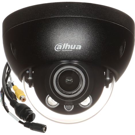 Vandalensichere IP-Kamera IPC-HDBW2841R-ZAS-27135-SCHWARZ – 8,3 MP 4K UHD 2,7… 13,5 mm – MOTOZOOM DAHUA (1/5)