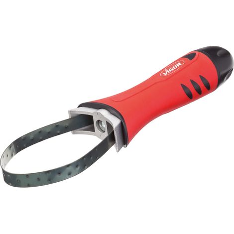 VIGOR Clé à sangle pour filtre à huile V2511N 65 - 105 mm (1/4)