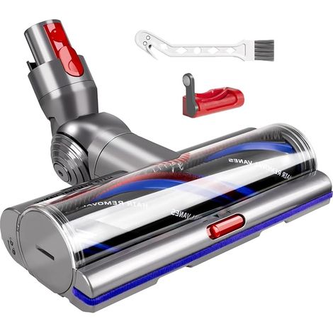 Tête de Brosse de Remplacement à Couple Élevé Anti-Enchevêtrement pour Dyson V11 (SV14)V7 (SV37) V8(SV10) V10(SV12) V15(SV22) Aspiration Réglable pour,piéces détachées No.970100-05 & 970100-04
