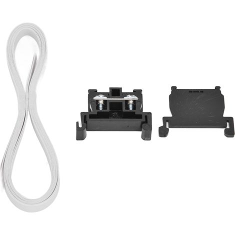 Bloc de jonction à vis 200A, rail DIN 600V pour installations électriques industrielles (1/5)