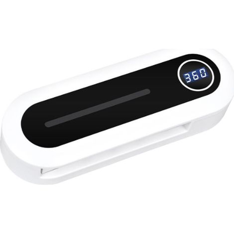 Stérilisateur UV de Support de Brosse à Dents, stérilisateur de Brosse à Dents électrique Mural de Salle de Bains Rechargeable USB 2000mAh avec Ensemble de boîtier Anti poussière (1/5)