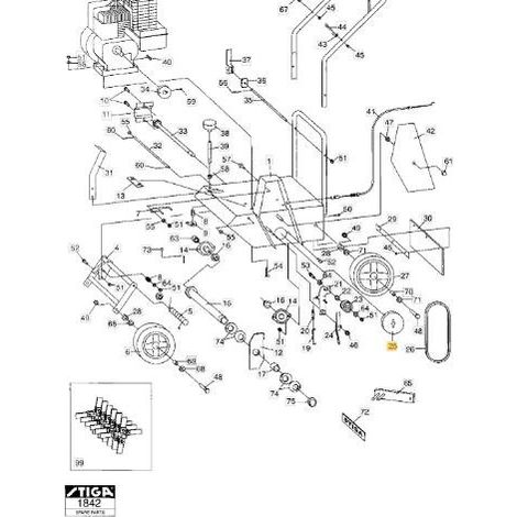 PULEGGIA ORIGINALE STIGA - 1319-1640-01