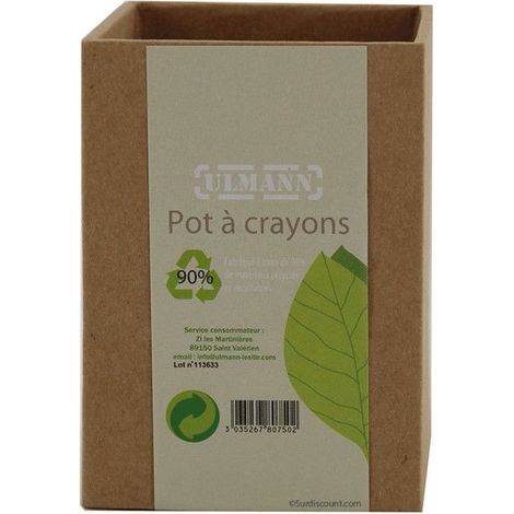 Pot A Crayons Ecolopen Recycle - Ulmann