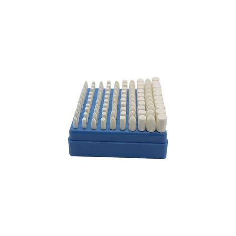 100 testine lucidanti in feltro di lana compressa, dischi lucidanti per utensili rotanti Dremel con mandrini da 1/8 di pollice - Crezuo
