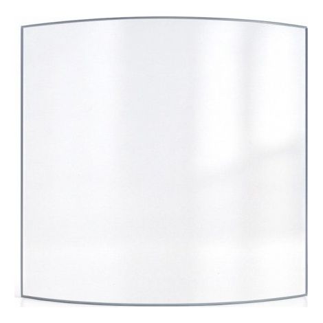 Vitre Fireplace ALICANTE K1263 - Verre Courbe pour poêle à bois - 345 x 469 x 4 mm - 4 mm
