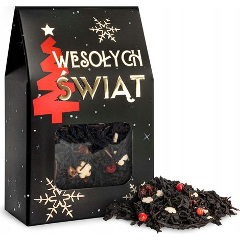 Caja de té navideña, regalo de agradecimiento (1/5)