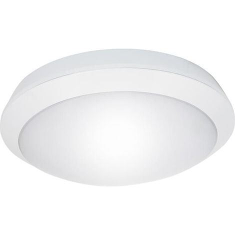 Plafonnier rond - VELAMP - 25W - Ø36 cm - IP66 - IK10