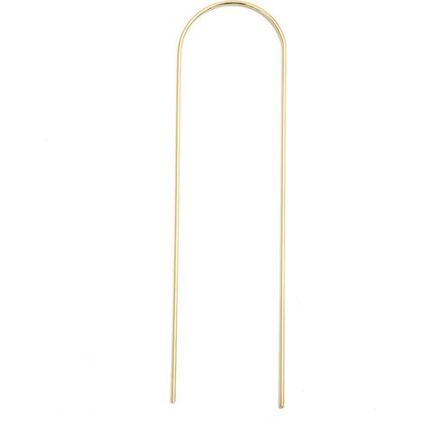 【Pour plantes】 【Support de croissance】 【Treillis de forme】 【Métal doré】 【28 cm】 【3 pièces】 (1/5)