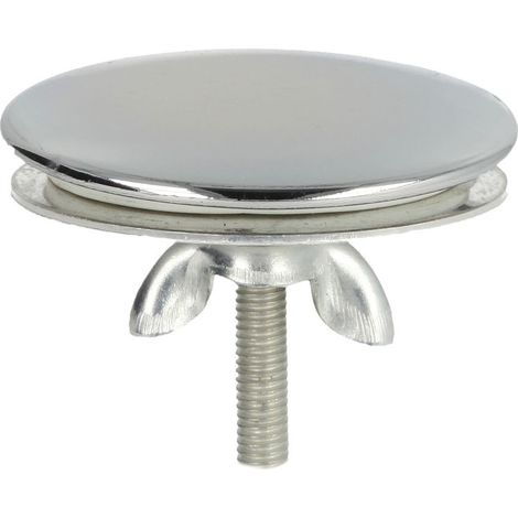 Bouchon robinet laiton chromé diamètre 44 mm