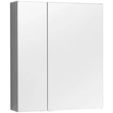 ROYO 123036 APOLO Camerino LED con Espejo 2 Puertas 60 cm Gris Antracita Brillo - ref: 123036 (1/2)