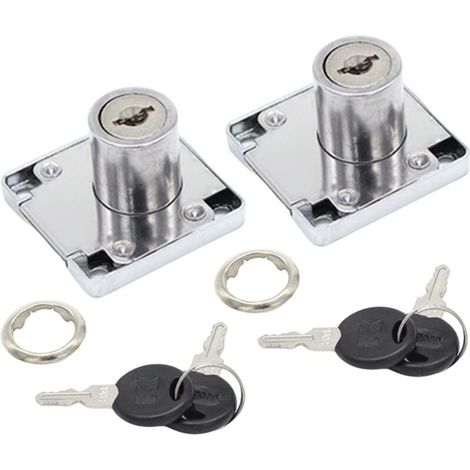 Mbelschlo Aufschraubschloss Mit Schlssel Spindschloss Schrankschloss Zylinder Mbelschloss Aufschraubschloss Mit Schlssel Set Fr Mbelschrank Briefkaste (1/5)