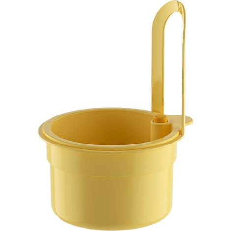 Panier égouttoir pour évier de cuisine passoire à ouverture par simple pression déchets alimentaires (1/5)