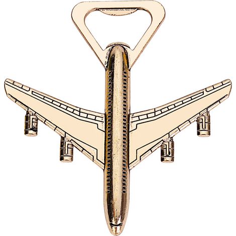 Ouvre-bouteilles Avion - En Métal - Pour Bière - Idéal Cadeau Voyage - 1 Pièce (1/5)