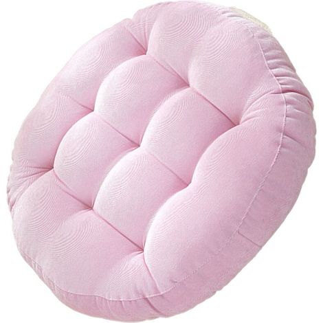 Tapis de sol rond épais en tatami, revêtement, repose-pieds Papasan uni (1/4)
