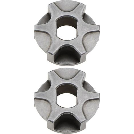 Ecleanfy - 2x Pignon 3/8" cannelé 9 mm pour tronçonneuse - compatible Makita DUC254 DUC204 (6+3 dents) (1/5)