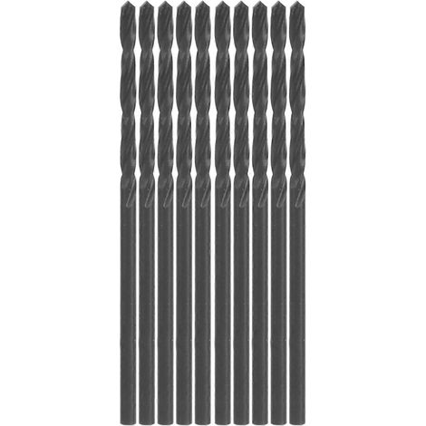 10-teiliges professionelles Perlenstanzbohrer-Set mit geradem Schaft und Spiralbohrer, 1,95 mm