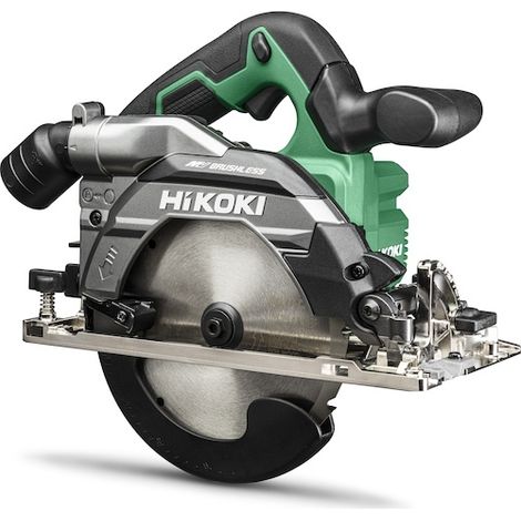 Hikoki – Scie circulaire sans fil 36V 165 mm – Moteur Brushless – Profondeur de coupe 66 mm pour bois dur – C3606DBW2Z