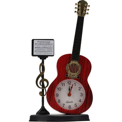 Geigenwecker - Einzigartiges Design - Innovative Dekoration für Wohnzimmer und Büro - Originelles Geschenk - Modell 2166B (24,2 cm) (1/5)