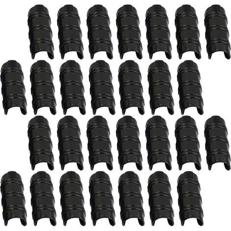 TAISHENGDA-Serre Clips,Pinces À Tuyau Pour La Fixation Des Housses Au Jardin Serres,Des Films,Des Plantes,30pcs 32mm (1/5)