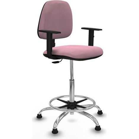 Piqueras y Crespo B1D05RT Chaise de Bureau Rose Ergonomique (1/3)