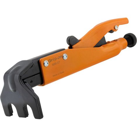 GRIP-ON Serrage axial de 195 mm pour 4 soudures consécutives sans démontage de l'outil. (1/2)