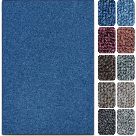 Tapis de Salon London Bleu foncé 100 x 350 cm (1/5)