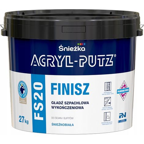 Śnieżka Acryl-Putz FS 20 Finish stucco di finitura pronto 27kg